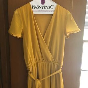 Mustard Yellow Lulus Romper